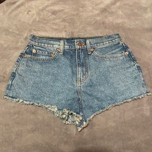 PINK high waisted shorts